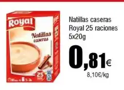 Cash FROIZ Natillas caseras Royal 25 raciones oferta