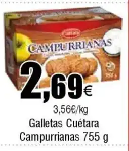Cash FROIZ Galletas Cuétara Campurrianas oferta