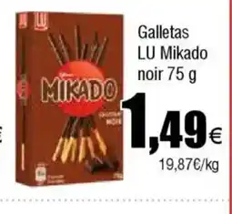 Cash FROIZ Galletas LU Mikado noir oferta