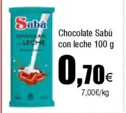 Cash FROIZ Chocolate Sabú con leche oferta