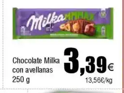 Cash FROIZ Chocolate Milka con avellanas oferta