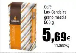 Cash FROIZ Café Las Candelas grano mezcla oferta