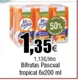 Cash FROIZ BIFRUTAS Pascual tropical oferta