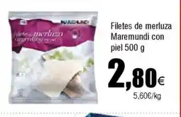 Cash FROIZ Filetes de merluza Maremundi con piel oferta