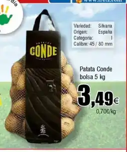 Cash FROIZ Patata Conde bolsa oferta