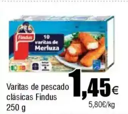 Cash FROIZ FINDUS Varitas de pescado clásicas oferta