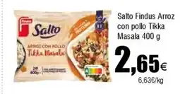 Cash FROIZ Salto Findus Arroz con pollo Tikka Masala oferta