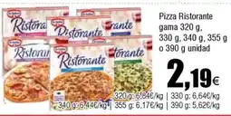 Cash FROIZ Pizza Ristorante gama oferta