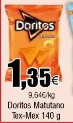 Cash FROIZ DORITOS Matutano Tex-Mex oferta