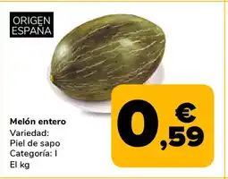Supeco Melón entero oferta