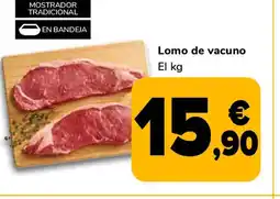 Supeco Lomo de vacuno oferta