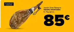 Supeco NEGRO MONTAÑA Jamón Gran Reserva oferta