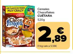 Supeco CUÉTARA Cereales Chocoflakes oferta