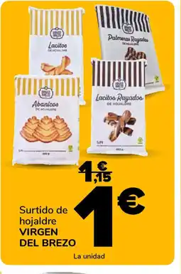 Supeco VIRGEN DEL BREZO Surtido de hojaldre oferta