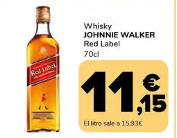Supeco JOHNNIE WALKER Whisky oferta