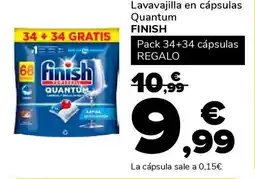 Supeco FINISH Lavavajilla en cápsulas Quantum oferta