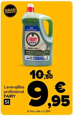Supeco FAIRY Lavavajillas profesional oferta