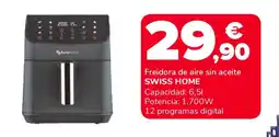 Supeco SWISS HOME Freidora de aire sin aceite oferta