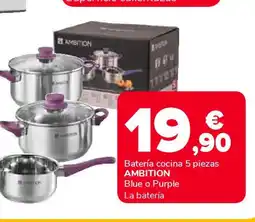 Supeco AMBITION Batería cocina 5 piezas oferta