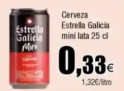 Cash FROIZ ESTRELLA GALICIA Cerveza mini oferta