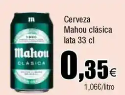 Cash FROIZ MAHOU Cerveza clásica oferta