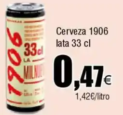 Cash FROIZ 1906 Cerveza oferta