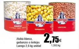 Cash FROIZ LUENGO Alubia blanca, garbanzos o lentejas oferta
