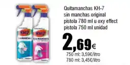 Cash FROIZ KH-7 Quitamanchas sin manchas original pistola u oxy effect pistola oferta