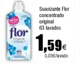 Cash FROIZ FLOR Suavizante concentrado original 63 lavados oferta