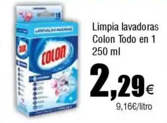 Cash FROIZ COLON Limpia lavadoras Todo en 1 oferta