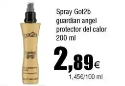 Cash FROIZ GOT2B Spray guardian angel protector del calor oferta