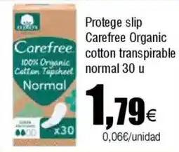 Cash FROIZ CAREFREE Protege slip Organic cotton transpirable oferta