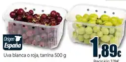 Unide Market Uva blanca o roja, tarrina oferta