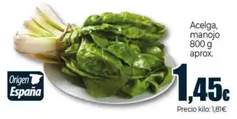 Unide Market Acelga, manojo oferta