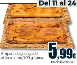 Unide Market Empanada gallega de atún o carne oferta