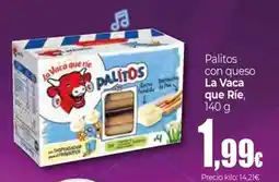 Unide Market LA VACA QUE RIE Palitos con queso oferta