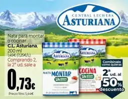 Unide Market C.L. ASTURIANA Nata para montar o cocinar oferta