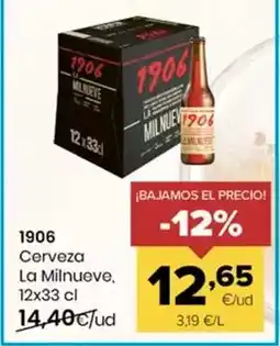 Autoservicios Familia 1906 - cerveza la milnueve oferta