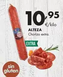 Supermercados Lupa Alteza - chorizo extra oferta