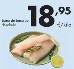 Supermercados Lupa Lomo de bacalao desalado oferta
