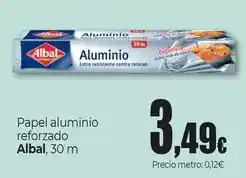 Unide Market Albal - papel aluminio reforzado oferta