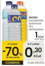 Eroski Eroski - las bebidas isotónicas oferta