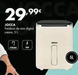 Supermercados Lupa Jocca - freidora de aire digital crema oferta