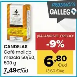 Autoservicios Familia Candelas - cafe molido mezcla 50/50 oferta