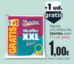 Unide Market Spontex - bayeta microfibra xxl oferta