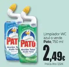 Unide Market Pato - limpiador wc azul o verde oferta