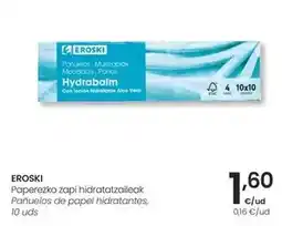 Eroski Eroski - pañuelos de papel hidratantes oferta