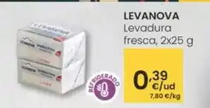 Eroski Levanova - levadura fresca oferta