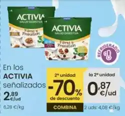 Eroski Activia - en los senalizados oferta