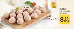 Eroski Aldelis - albóndigas de pollo oferta